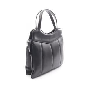 Gucci tote bag leather black in GG